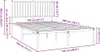 Metalowa Rama Łóżka Z Wezgłowiem, Czarna, 120X200 Cm Podgląd zdjęcia produktu 7