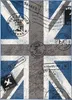 Teppich Trendline Union Jack Blau Grau, Größe:185x270 cm Produktbild-Vorschau 5