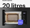Klarstein Verosteel Micro Onde Encastrable avec Grill – Voir les images du produit 4