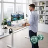 Bureau réglable en hauteur Relaxdays, électrique, modèle de Voir les images du produit 3