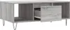 The Living Store Couchtisch Grau Sonoma 90x50x36,5 cm Produktbild-Vorschau 7
