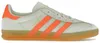 adidas Gazelle Indoor Linen Green Solar Orange (Women's) - Produktbild-Vorschau 1