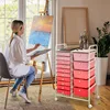 Vozík s 15 stohovatelnými zásuvkami, úložný vozík do Náhled obrázku produktu 8