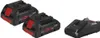 Bosch Starter Set Standard 2x ProCORE18V 4.0Ah + GAL 18V-40 Produktbild-Vorschau 1