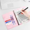 A5-Geld-Organizer(Pink)Geldspar-Ordner,Budget Binder mit Produktbild-Vorschau 3