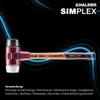 Schonhammer SIMPLEX 80 mm guma/nylon Halder | 4030618300779 Náhled obrázku produktu 14
