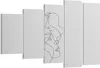 Bild auf Leinwand - Leinwandbild - 5 Teile - Stück Linear Produktbild-Vorschau 1