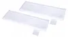 Two white mop pads are shown against a white background. Voir les images du produit