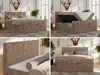 MKS MEBLE Boxspringbett Cord 140x200, Polsterbett Bett Produktbild-Vorschau 2