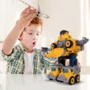 Malplay montážny robot 5 stavebných vozidiel stavebné Náhľad obrázku produktu 6