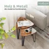 holz4home® Beistelltisch Radon im 3er Set I Industrial-Look Produktbild-Vorschau 4