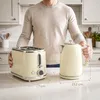 HOMCOM Wasserkocher Toaster Set 1,7L Edelstahl Wasserkocher Produktbild-Vorschau 3