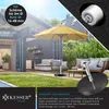KESSER® Granit Sonnenschirmständer mit Edelstahlrohr, Produktbild-Vorschau 5