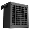 A black computer power supply unit (PSU) is shown from a side angle, with cables emerging from the left side. Anteprima dell’immagine prodotto