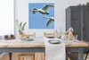 MuchoWow® Poster Schwan - Vogel - Himmel - Blau 100x100 cm Produktbild-Vorschau 3