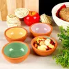 Mini casseruola, set di 4, 150 ml, vari colori, terracotta Anteprima dell’immagine prodotto 9
