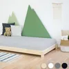 Children's Wooden Single Bed TEENY - Natural decor - 120 x Produktbild-Vorschau 4
