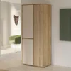 Forte ELISTON Kleiderschrank 80 90, moderner Kleiderschrank Produktbild-Vorschau 1