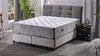 Boxbett 140 x 200 cm grau Stoffbezug mit Bettkasten - NAOMI Produktbild-Vorschau 2