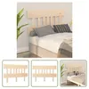 The Living Store Kopfteil 123,5x3x81 cm Massivholz Kiefer Produktbild-Vorschau 1
