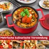 Homelux 20cm Topf Induktions Kochtöpfe mit Deckel, Produktbild-Vorschau 5