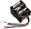 A battery pack with multiple cells and wires connected, displayed against a white background. Produktbild-Vorschau