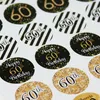Oblique Unique 60. Geburtstag Sticker Jubiläum Deko Produktbild-Vorschau 3