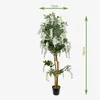 Wisteria 180 cm weiss künstlich Glyzinienbaum Goldregen Produktbild-Vorschau 6