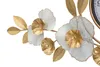Horloge murale Mauro Ferretti flow 92,5x8x45,5 cm or blanc Voir les images du produit 4