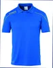 Uhlsport Stream 22 POLO SHIRT 4XL azurblau/limonengelb Produktbild-Vorschau 5