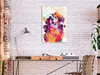 Vliesstoff Leinwandbild - Watercolor Dog (1 Part) Vertical Produktbild-Vorschau 2