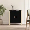 vidaXL Sideboard Schwarz 62x38x70 cm Holzwerkstoff Produktbild-Vorschau 1