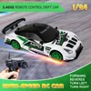 RC Drift Car 4WD Race Car 1: 24 Nabíjení vysokorychlostního Náhled obrázku produktu 6