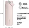 Stanley Iceflow Flip Straw 2.0 0,70 L Rose Quartz Produktbild-Vorschau 4