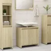 vidaXL Mobile da bagno rovere Sonoma 60x33x58 cm truciolato Anteprima dell’immagine prodotto 2