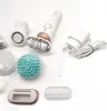 A collection of Braun Silk-epil 9 epilator attachments and accessories laid out on a white background. Náhled obrázku produktu