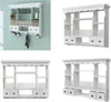 vidaXL Küchenhängeschrank Holz Weiß - Schrank - Schränke - Produktbild-Vorschau 1