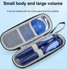 A blue and gray insulated case for insulin pens and coolants, with two insulin pens inside. Produktbild-Vorschau