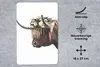MuchoWow® Mauspad Mousepad Schottischer Highlander - Blumen Produktbild-Vorschau 2