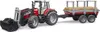 BRUDER Massey Ferguson + Frontlader, Holztransporthänger, Produktbild-Vorschau 5