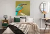 MuchoWow® Poster Eisvogel - Tiere - Vogel 100x100 cm - Produktbild-Vorschau 4