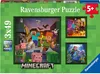 Ravensburger 5621 Puzzle Minecraft Biomes 3 X 49 dielikov Náhľad obrázku produktu 1