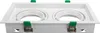 Deckeneinbaurahmen Genius D90 eckig 6042 Ø130 Produktbild-Vorschau 1