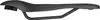 A black bicycle saddle shown from the side against a white background. Produktbild-Vorschau