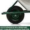 MIDORI® Schubkarre 100 Liter 210kg Luftreifen Bauschubkarre Produktbild-Vorschau 4