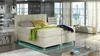 NABBI Gepolstert Doppelbett mit Stauraum Barino 180 - beige Produktbild-Vorschau 2