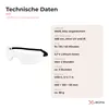LIROMA® Lichttherapiebrille mit Akku – Tageslichtbrille mit Produktbild-Vorschau 6