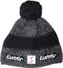 Eisbär Styler Pompon SP Beanie Anthracite/Blackmele/Red UNI Produktbild-Vorschau 2