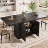 MODFU Eettafel uitschuifbaar, 140–180 cm, inklaptafel met Productafbeelding-voorbeeld 2