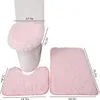 Badezimmerteppich-Sets, 3-teilig, Toilettendeckelbezug, Produktbild-Vorschau 5